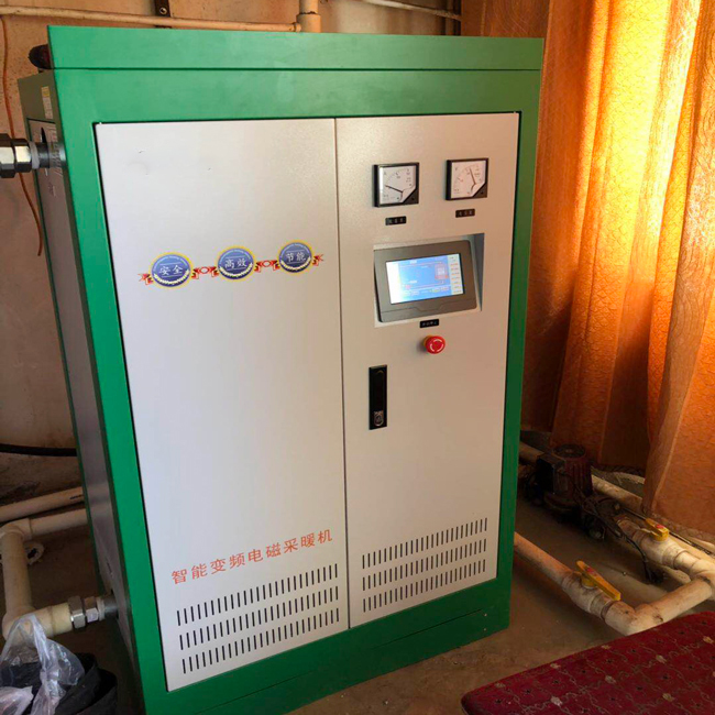 工廠用內(nèi)蒙古40Kw電磁采暖爐案例